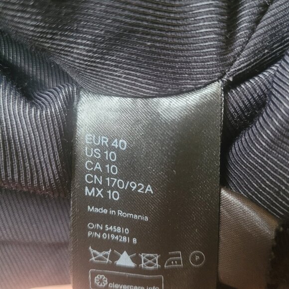 Isabel Marant X H&M Grey Wool Coat, Sz 10 - Picture 12 of 17